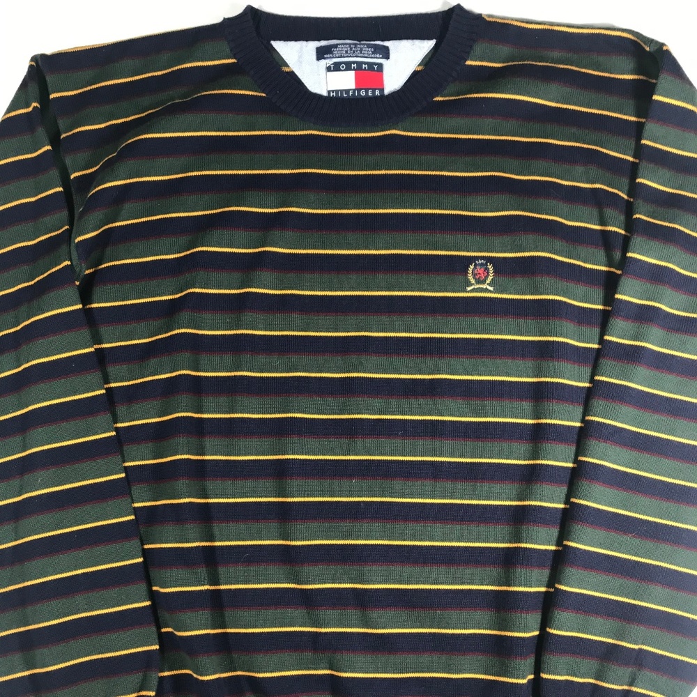 Vintage Tommy Hilfiger Striped Sweater